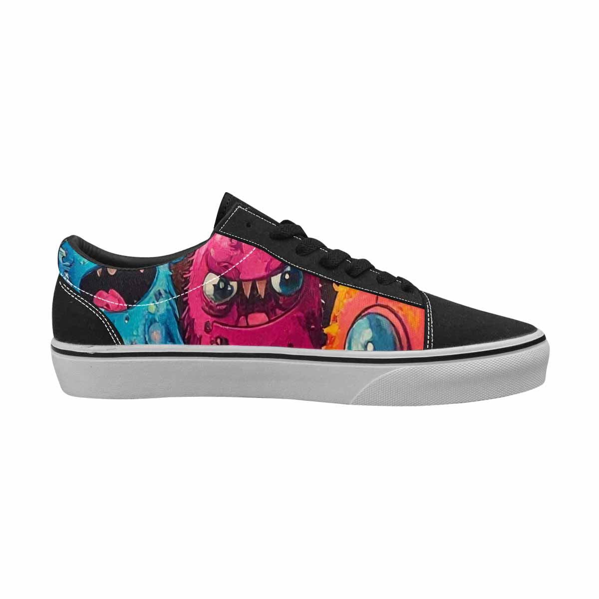 WOMEN'S Monsters (general) Lace-Up Canvas Dreamcore Custom Shoes