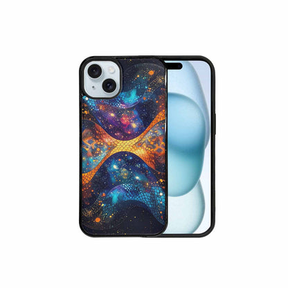 iPhone 15 Plus Case — Galaxy Snake Print Custom, Custom Made Phone Cover