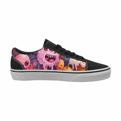 WOMEN'S Ice Cream Monsters  Lace-Up Canvas Dreamlike Shoes