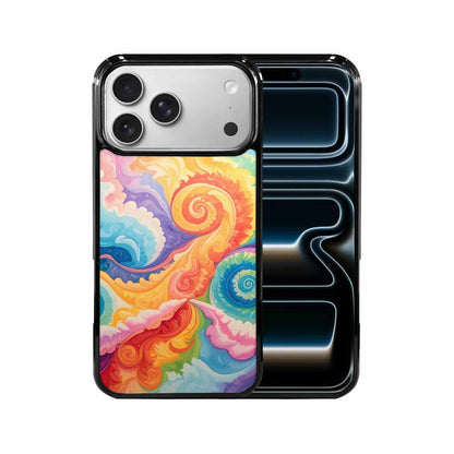iPhone 17 Pro Max Case — Tie Dye Swirls Tie Dye, Custom Made Phone Cover