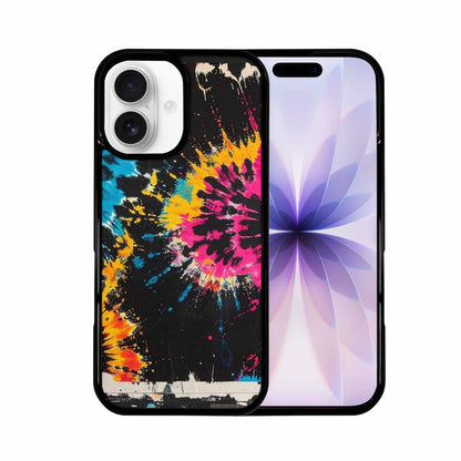 iPhone 17 Case — Black And White Style Tie Dye, Unique Phone Case Design