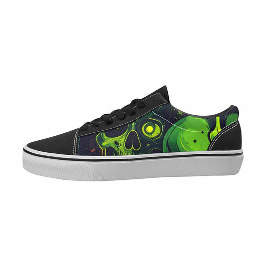 MEN'S Skulls Canvas Custom Fashion Wallpaper Art Limited Edition Sneakers