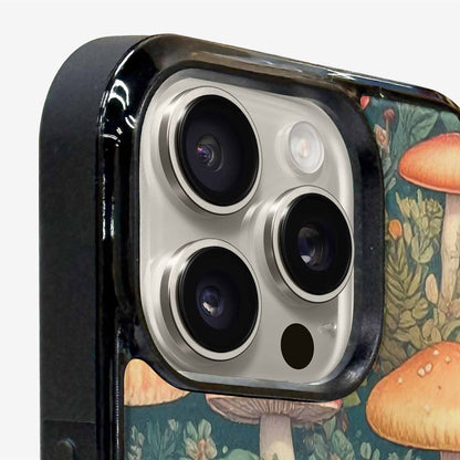 iPhone 15 Pro Max Case — Mushrooms Botanicalmushrooms P, Unique Phone Case Design