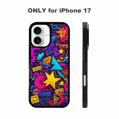 iPhone 17 Case — Retro Motif Retro Motifs Retro Vintage, Custom Printed Phone Case