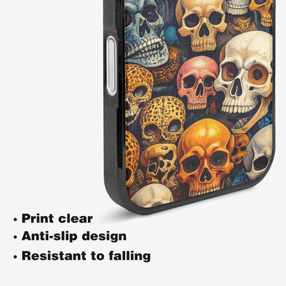 iPhone 16 Case — Skulls Animal Printskulls Patt 0h1, Custom Print Case Cover