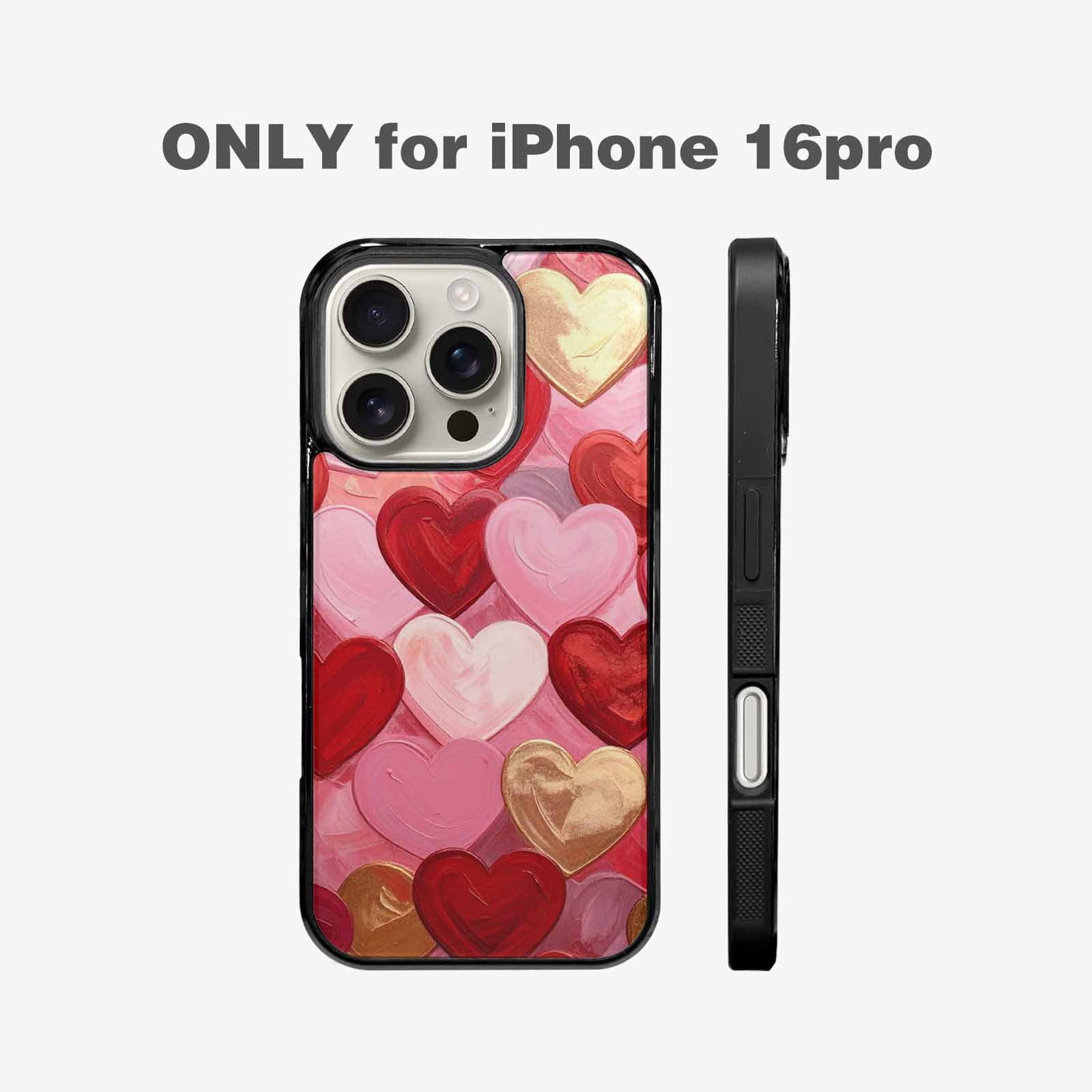 iPhone 16 Pro Case — No Words Or Writings On The, Custom Designed Case Cover