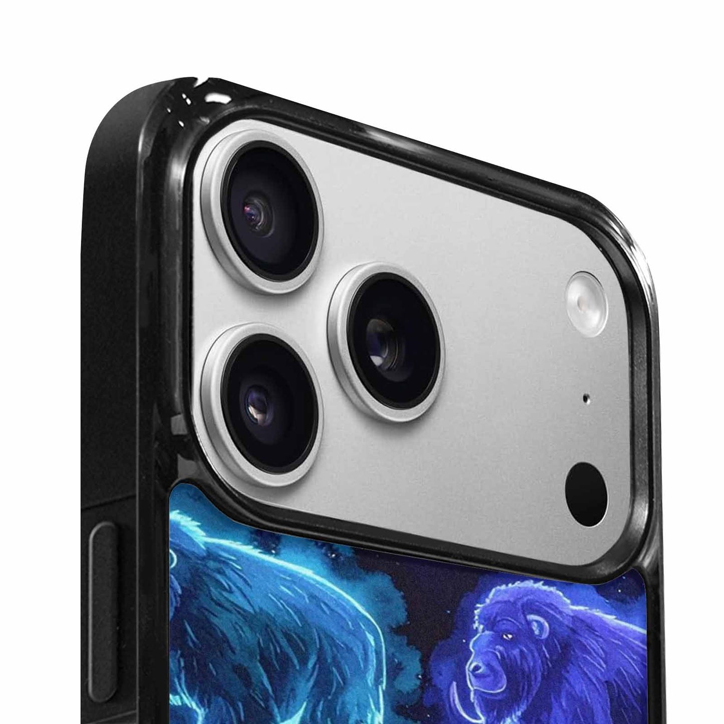 iPhone 17 Pro Max Case — Watercolor Cryptid Folklore Watercolor Abstract, Custom Print Case Cover