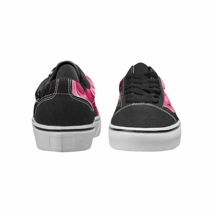 WOMEN'S Ice Cream Motif Lace-Up Canvas Neon Fantasy Shoes