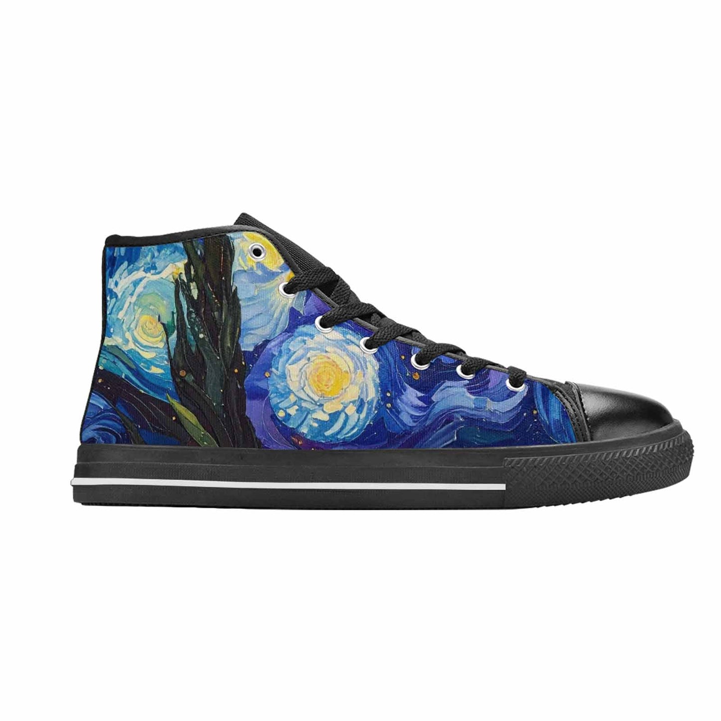 MEN'S Blend All Versions High Top Canvas Dark Academia Custom Shoes