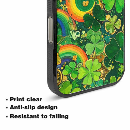 iPhone 15 Pro Max Case — St Patrick\'s Clover St Patrick\'s Clover, Custom Art Phone Cover