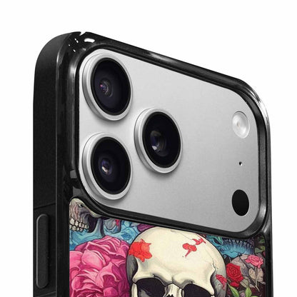 iPhone 17 Pro Max Case — Skulls And Roses Skulls Gothic Skulls, Custom Phone Case