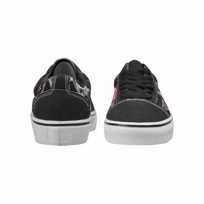 WOMEN'S Skull Roses Lace-Up Canvas Cottagecore Sneakers