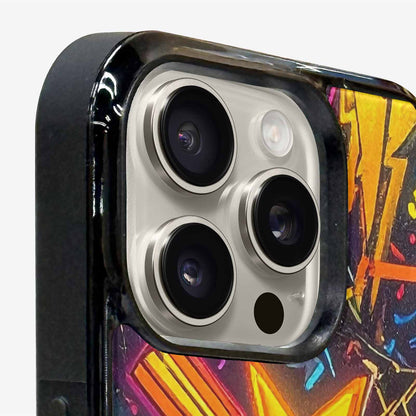 iPhone 15 Pro Max Case — 80s Retro Motif 80s Retro Motifs, Unique Phone Case Design