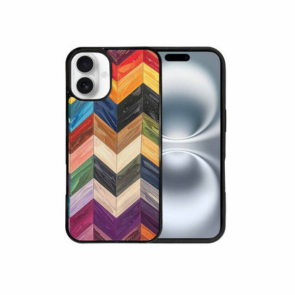 iPhone 16 Plus Case — Progress Pride Flag Color Theme Small, Customized Protective Case