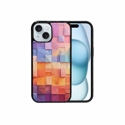 iPhone 15 Case — Color Gradient Fade Pattern Hundreds Of, Custom Phone Case