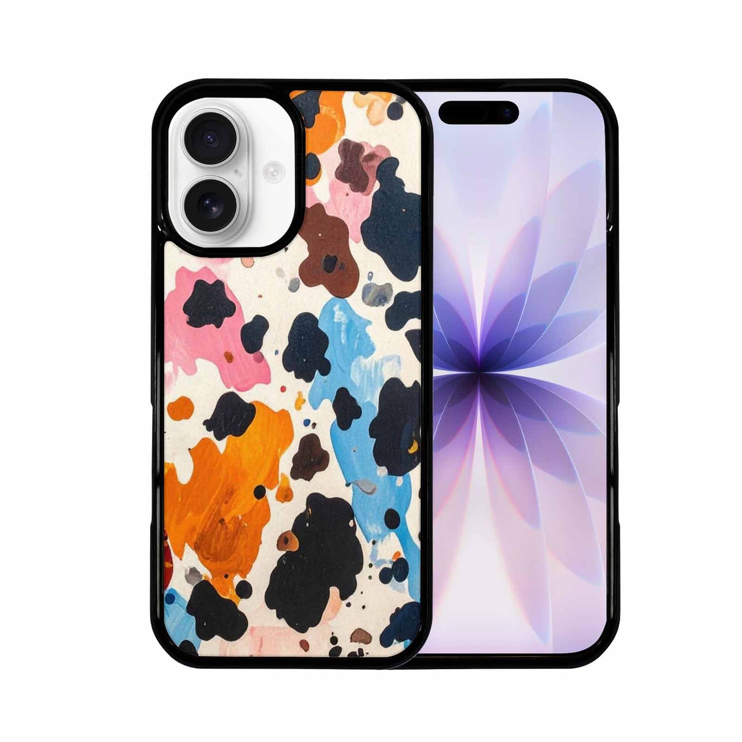 iPhone 17 Case — Small Cow Animal Print Animal Print, Custom Printed Phone Case