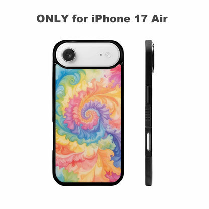 iPhone 17 Air Case — Tie Dye Swirls Tie Dye Tie, Custom Art Phone Cover