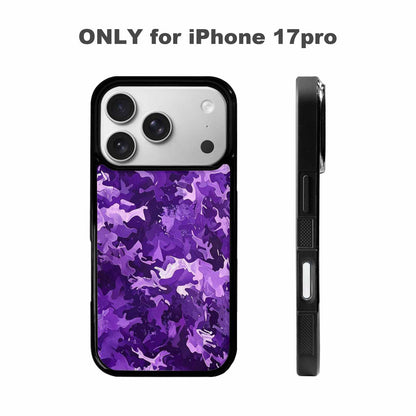 iPhone 17 Pro Case — Small Military Camouflage Blotch Pattern Camo, Custom Art Phone Cover
