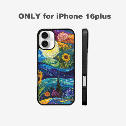 iPhone 16 Plus Case — Blend All Versions Together Melting Together, Customized Protective Case