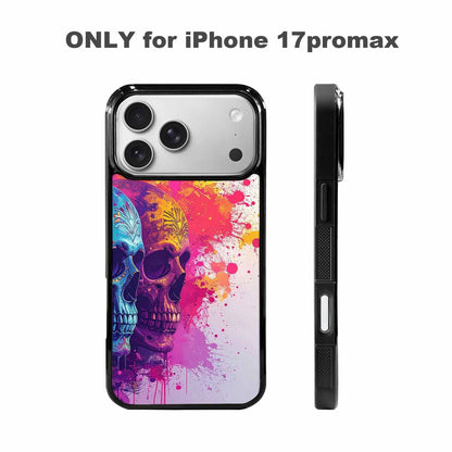 iPhone 17 Pro Max Case — Skull Dark Art Gothic Print Gothic, Custom Phone Case