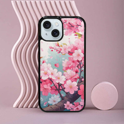iPhone 15 Case — Cherry Blossom Branch Cherry Blossom Branches, Custom Phone Case