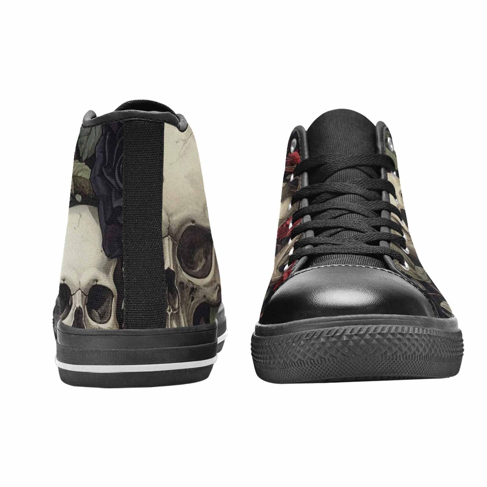 MEN'S Skulls - Roses High Top Canvas Aesthetic Sneakers