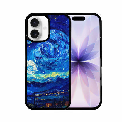 iPhone 17 Case — Starry Night Van Gogh Galaxy Space, Custom Printed Phone Case