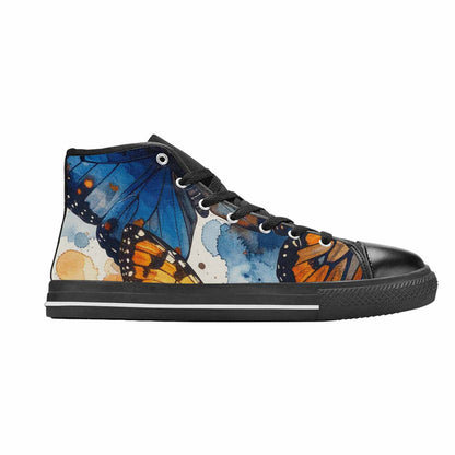 MEN'S Butterfly Wing High Top Canvas Dreamcore Sneakers