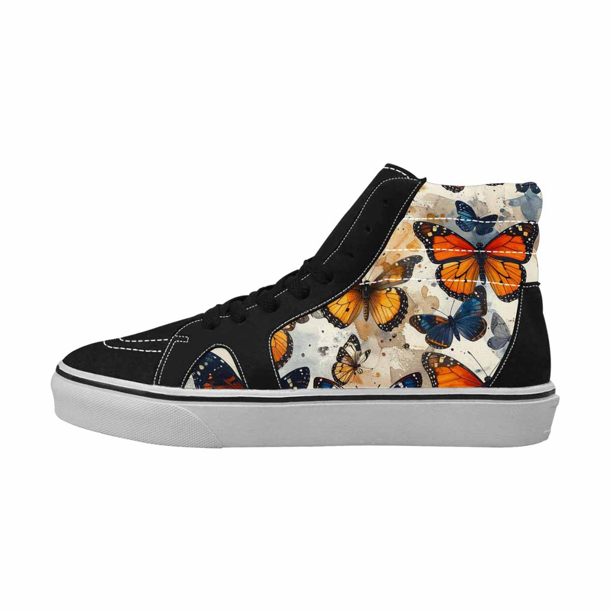 WOMEN'S Butterfly Wing High Top Canvas Dark Academia Shoes