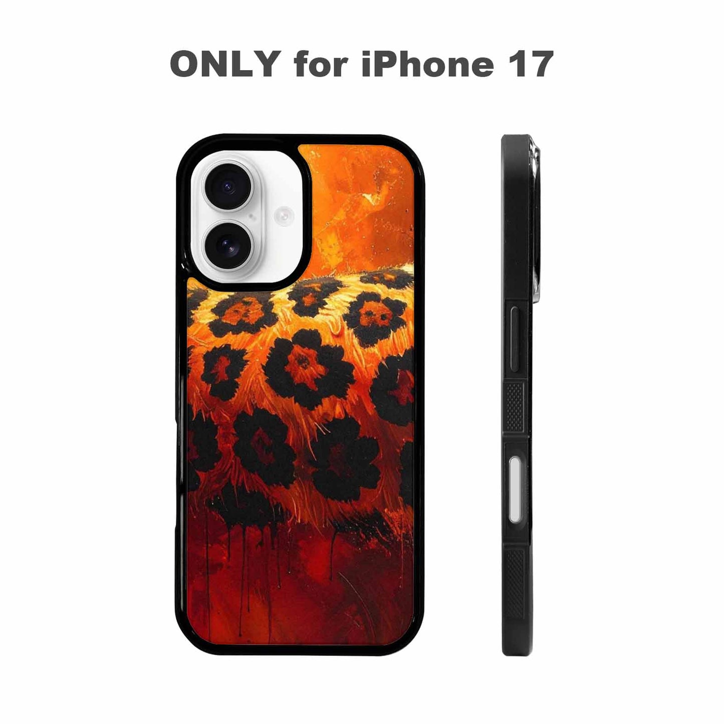 iPhone 17 Case — Seamless Repeating Pattern Of Animal Print, Custom Made Phone Cover