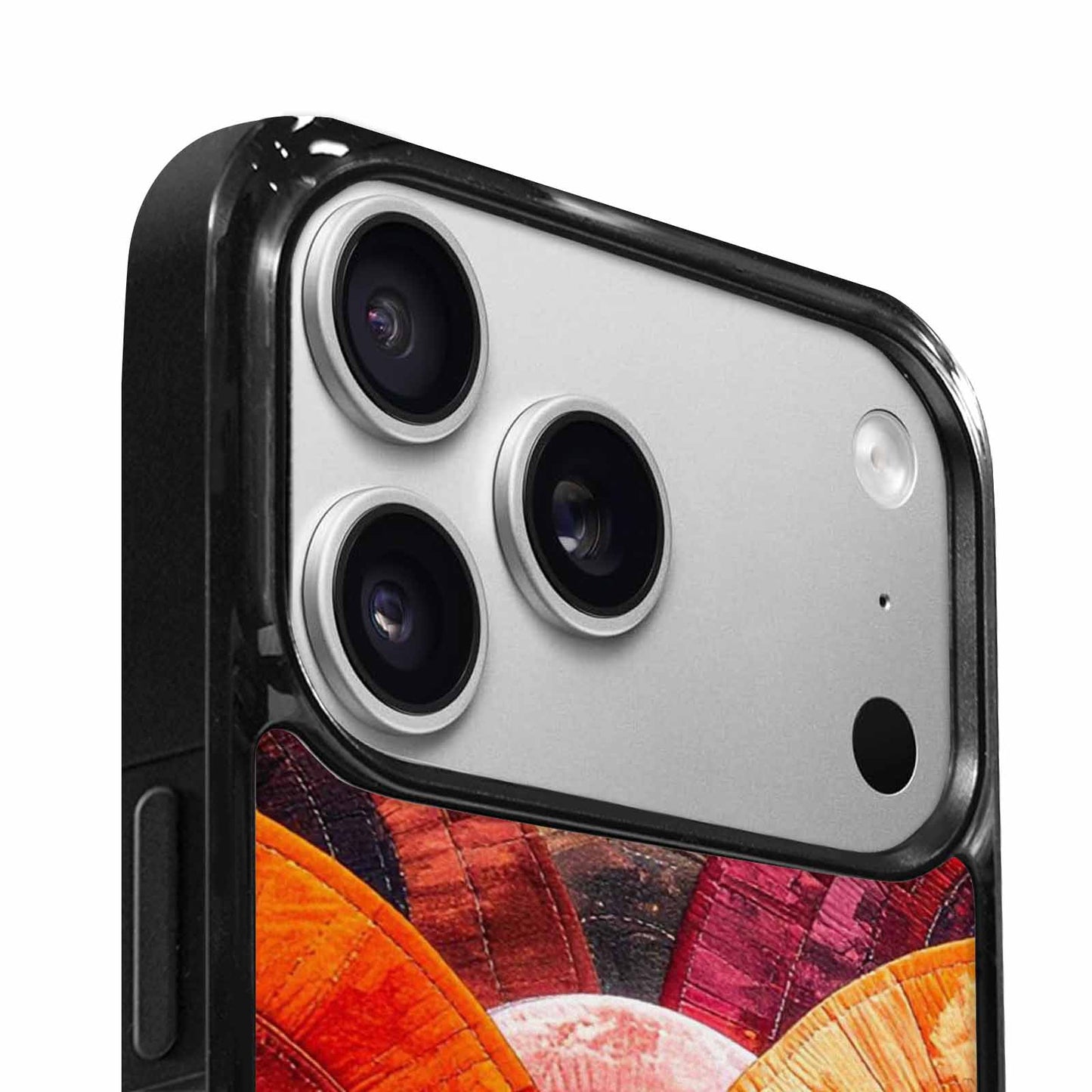 iPhone 17 Pro Case — Vivid Camo Lesbian Pride Camo, Custom Printed Phone Case