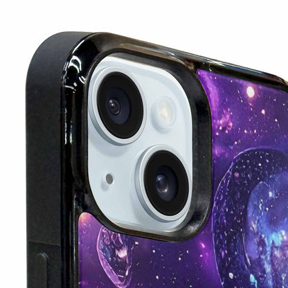 iPhone 15 Plus Case — Galaxy Snake Print Custom, Customized Protective Case