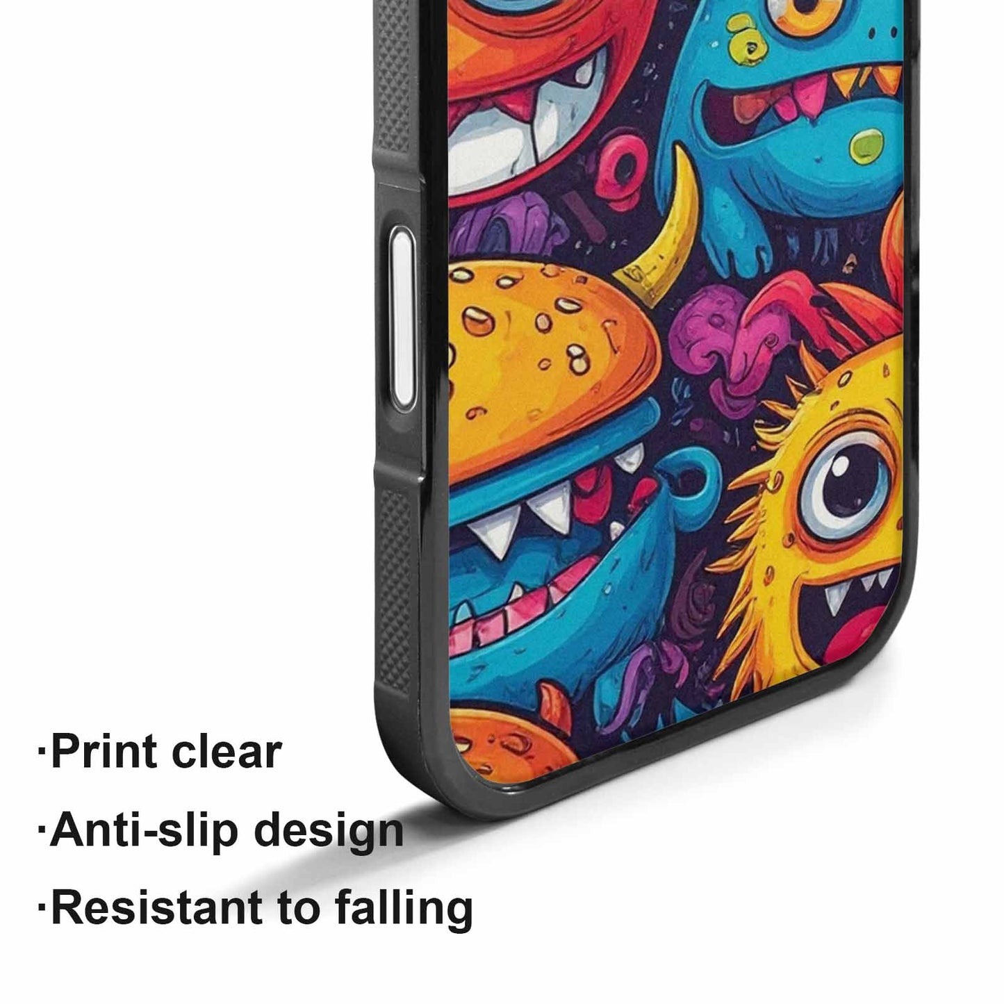 iPhone 17 Case — Small Cartoon Monster Character Cartoon Cute, Unique Phone Case Design