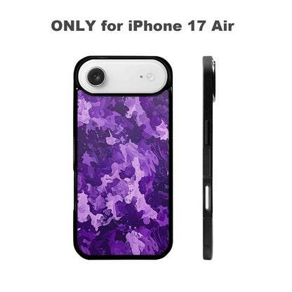 iPhone 17 Air Case — Small Military Camouflage Blotch Pattern Camo, Customized Protective Case