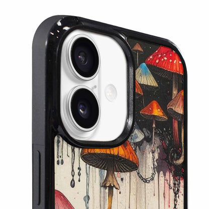 iPhone 17 Case — Black &amp; Red Ink Original Art, Custom Designed Case Cover