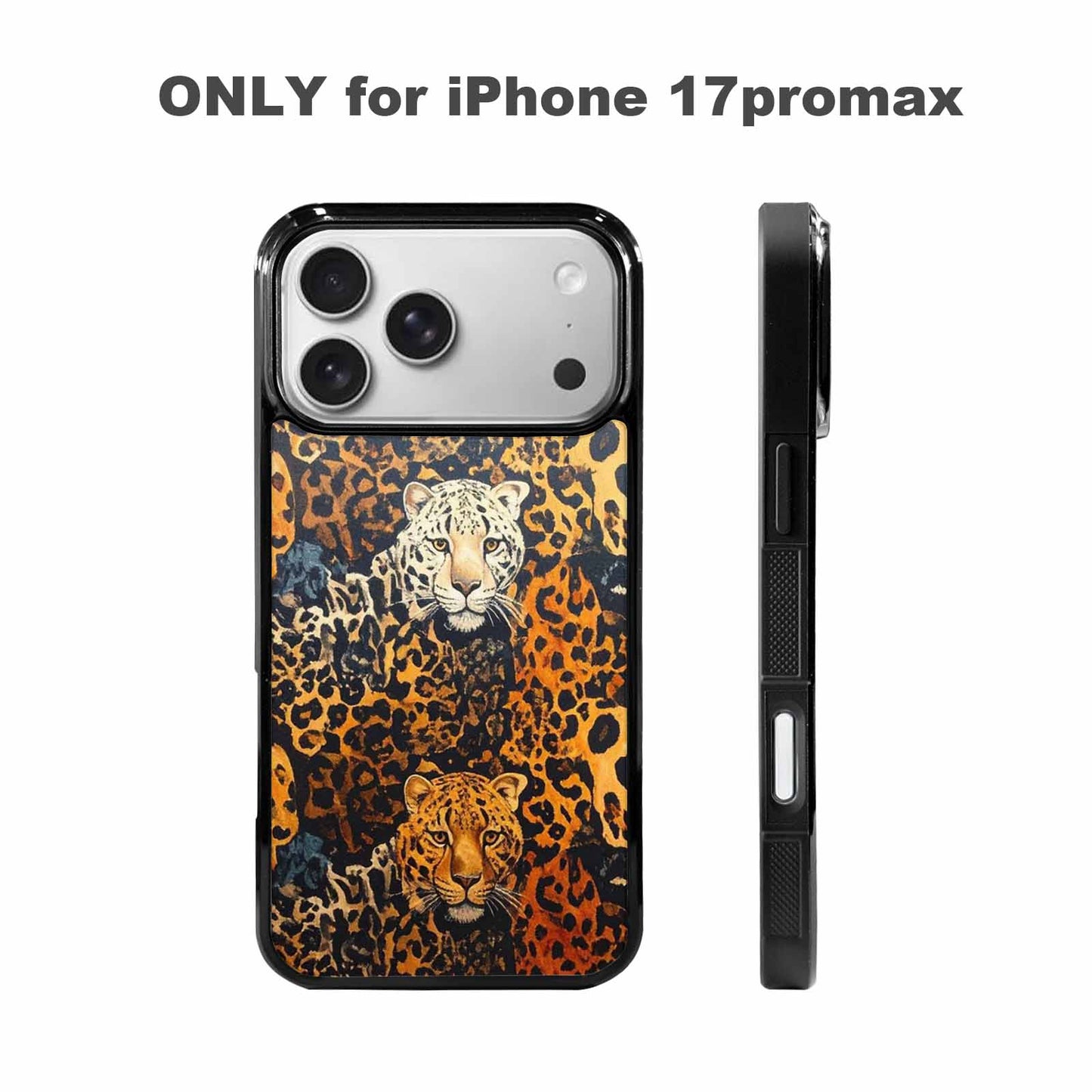 iPhone 17 Pro Max Case — Small Animal Print Pattern, Animal Print, Custom Print Case Cover