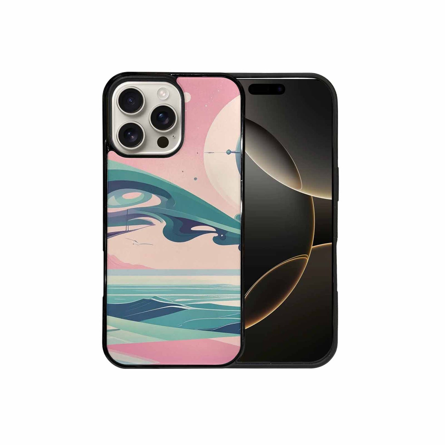 iPhone 16 Pro Max Case — 1930s European Surrealist Art Style Dreamlike, Customized Protective Case