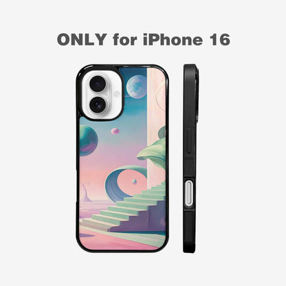 iPhone 16 Case — 1930s European Surrealist Art Style Dreamlike, Custom Printed Phone Case