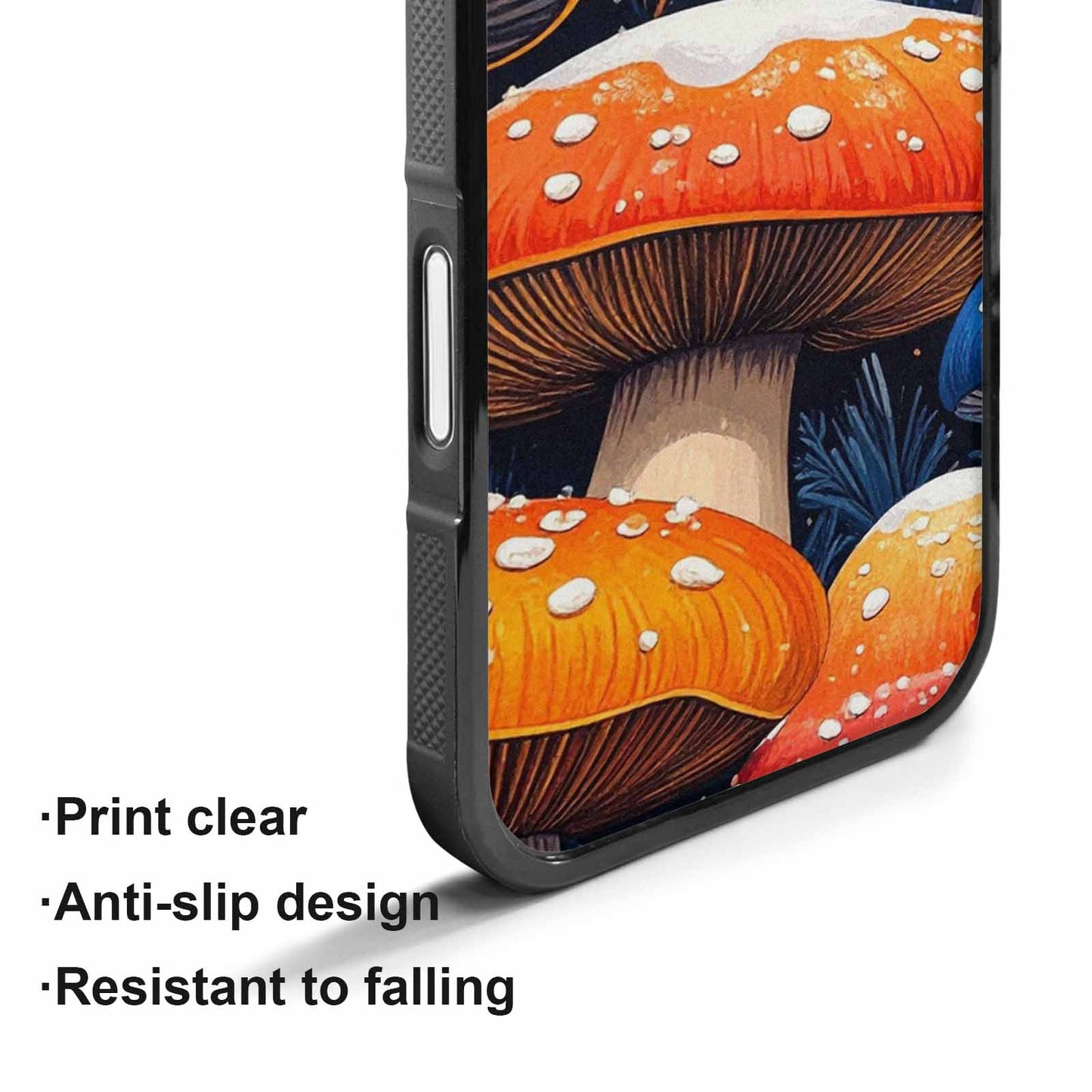 iPhone 17 Case — Vivid Winter Mushroom Cartoon Cute, Custom Phone Case