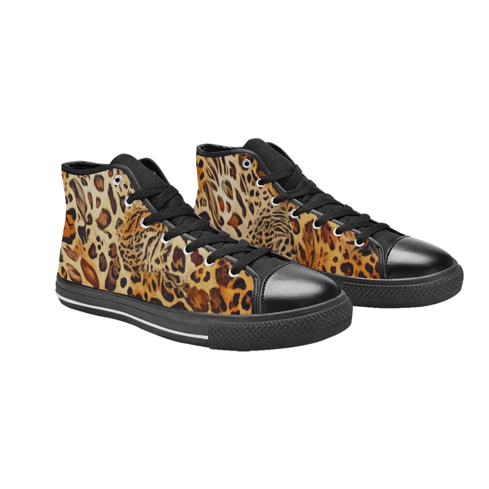 MEN'S Animal Print High Top Canvas Y2K Sneakers