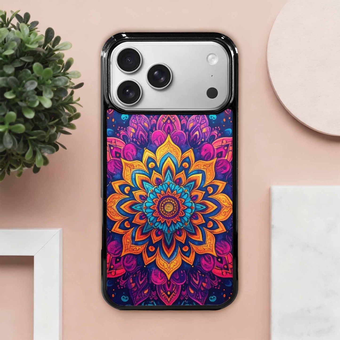 iPhone 17 Pro Max Case — Tie Dye Mandala Tie Dye, Unique Phone Case Design