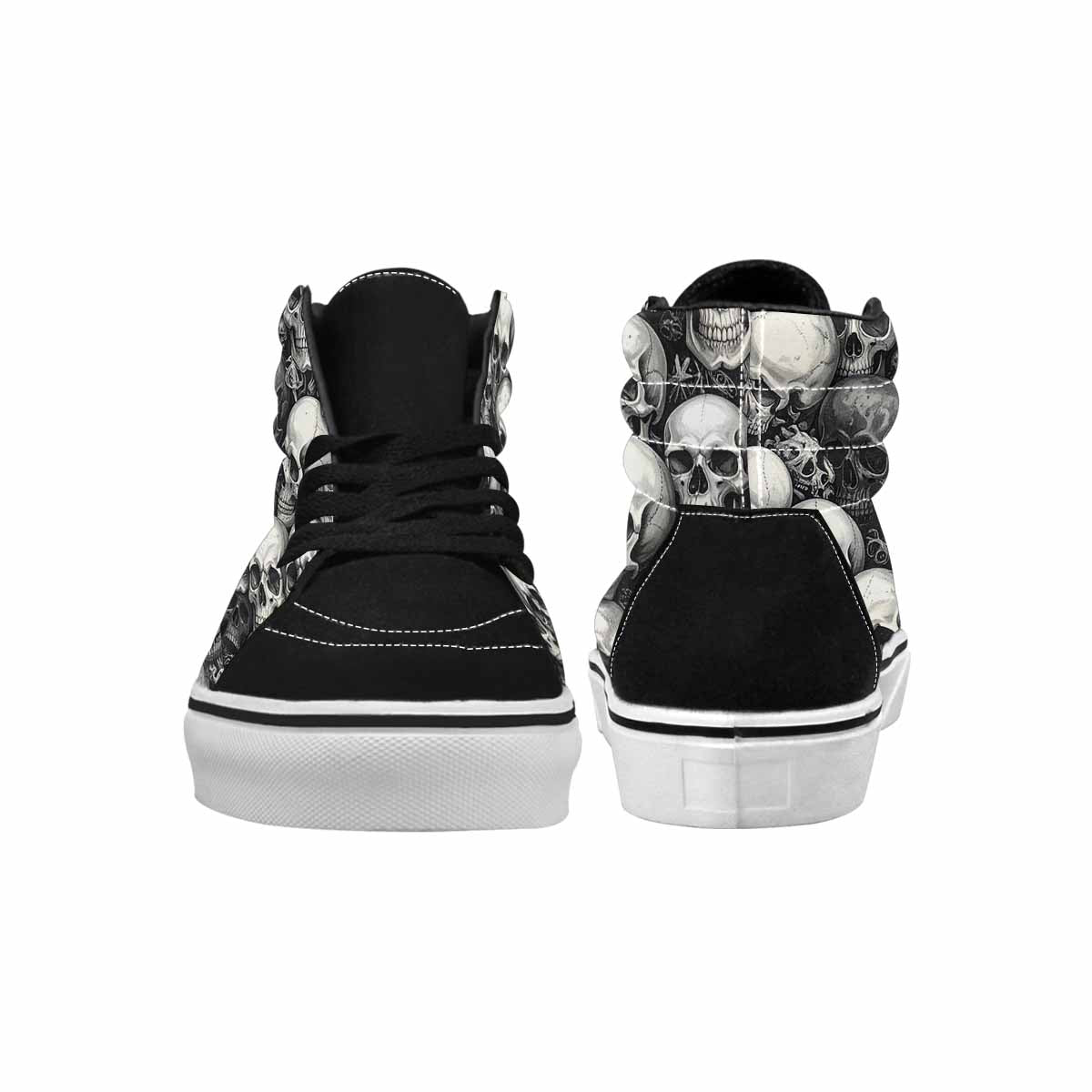 MEN'S Skull Splatter Black White 6 Ferion