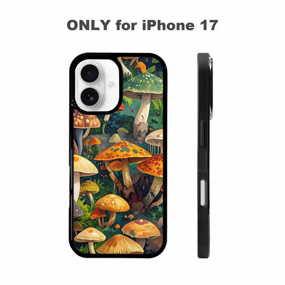 iPhone 17 Case — Mushrooms Camomushrooms Patter Yvr Camo, Custom Art Phone Cover