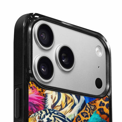 iPhone 17 Pro Case — Full Color Vibrantanimal Print A Animal, Custom Art Phone Cover