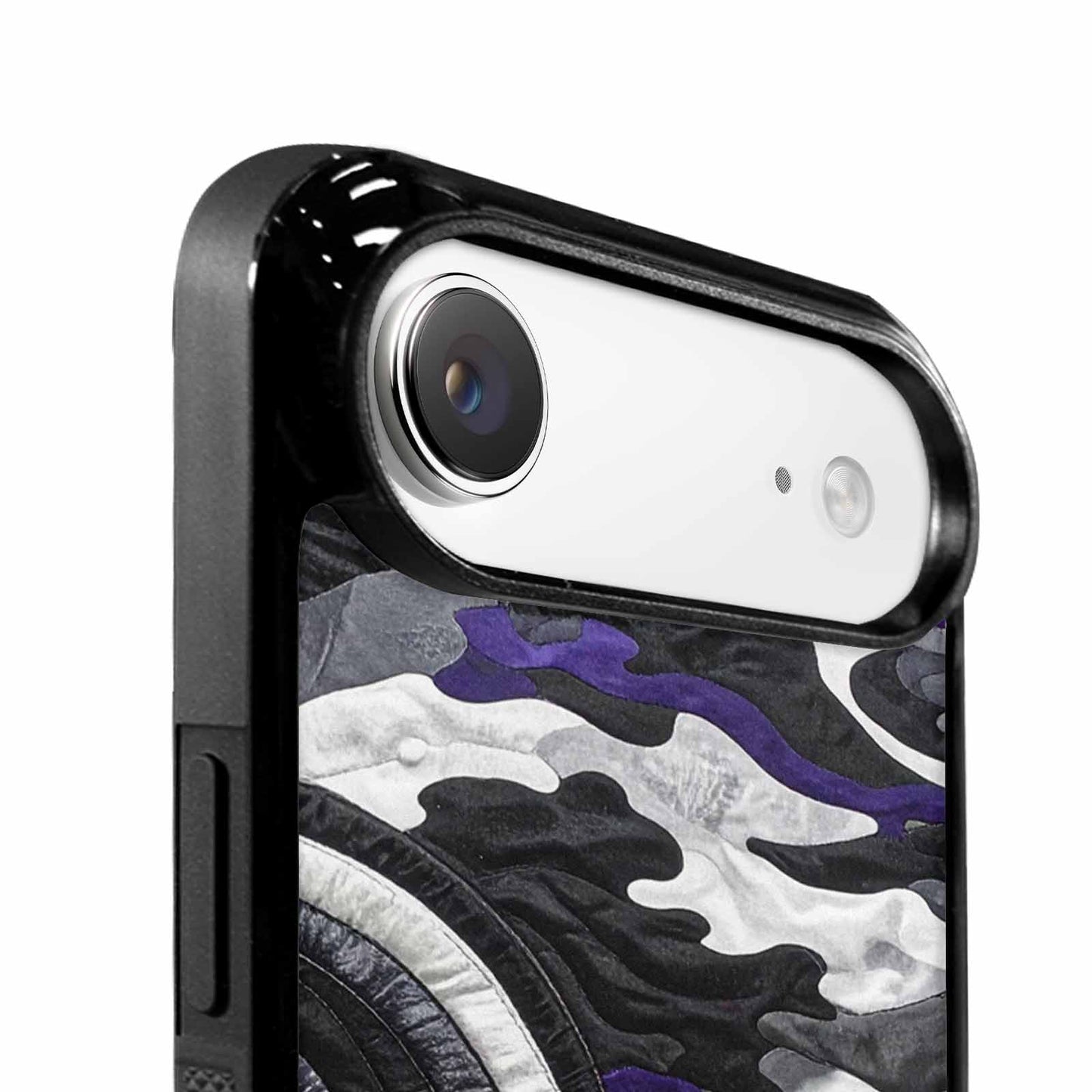 iPhone 17 Air Case — Vivid Camo Asexual Pride Camo, Custom Designed Case Cover
