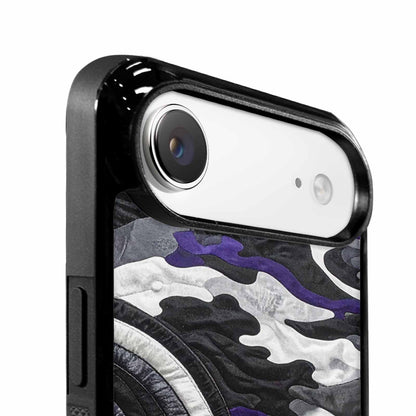 iPhone 17 Air Case — Vivid Camo Asexual Pride Camo, Custom Designed Case Cover