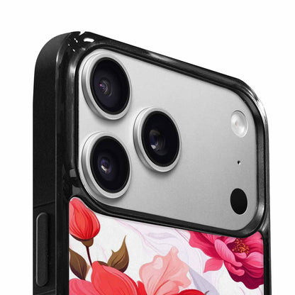 iPhone 17 Pro Case — Marble Floral Art Seamless Pattern Floral, Customized Protective Case