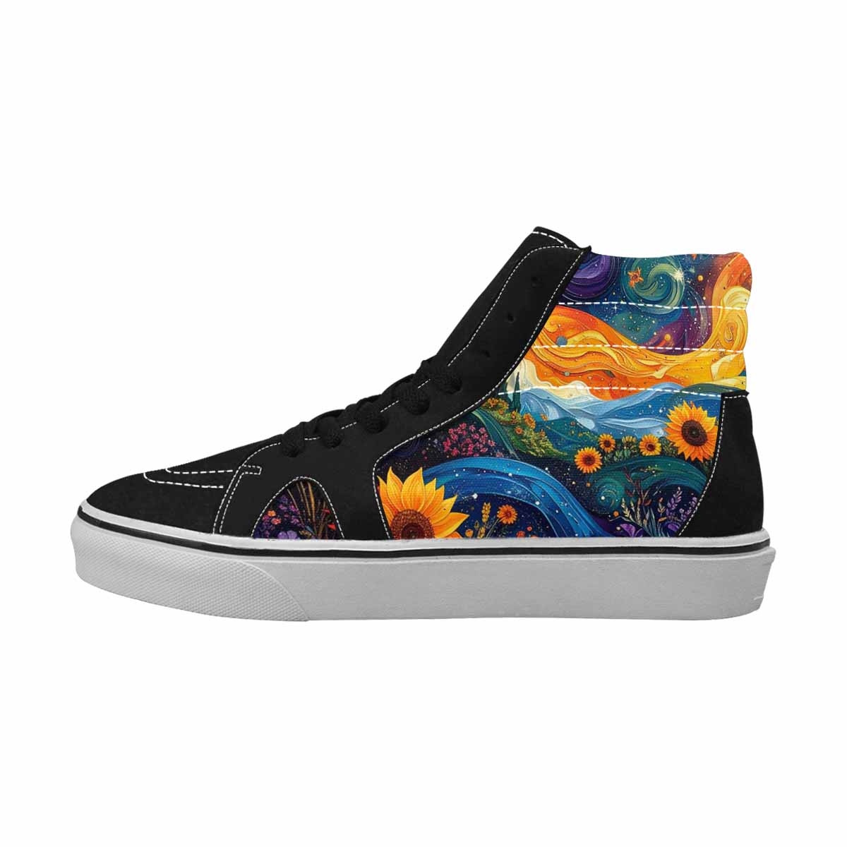 MEN'S Blend All Versions High Top Canvas Surreal Sneakers