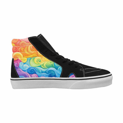 MEN'S Tie High Top Canvas Grunge Shoes
