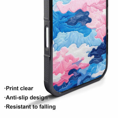 iPhone 17 Air Case — Vivid Camo Transgender Pride Camo, Custom Art Phone Cover